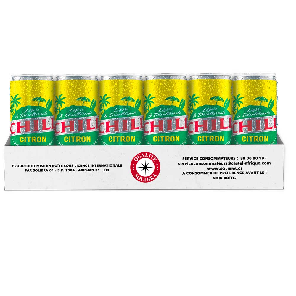 CANETTE-CHILL CHILL canette 33 cl (carton de 24) – Image 1