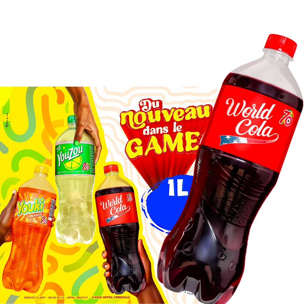 WORLD-COLA-1L WORLD COLA 1L (pack de 6 bouteilles) – Image 1